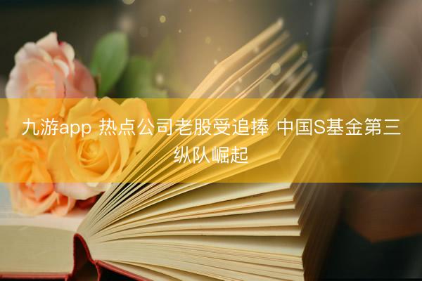 九游app 热点公司老股受追捧 中国S基金第三纵队崛起