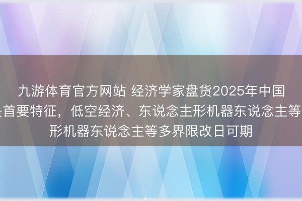 九游体育官方网站 经济学家盘货2025年中国经济：“韧性”是首要特征，低空经济、东说念主形机器东说念主等多界限改日可期