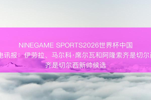 NINEGAME SPORTS2026世界杯中国官方网站 电讯报：伊劳拉、马尔科·席尔瓦和阿隆索齐是切尔西新帅候选