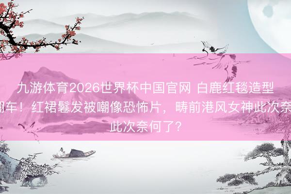 九游体育2026世界杯中国官网 白鹿红毯造型或然翻车！红裙鬈发被嘲像恐怖片，畴前港风女神此次奈何了？